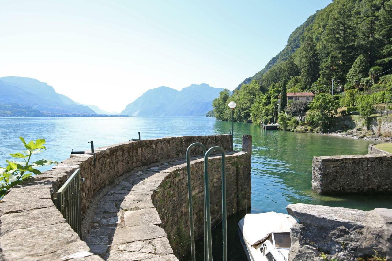 Apartment A Lago, Private Beach And Parking Oliveto Lario Exterior foto